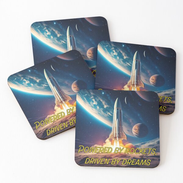 Item preview, Powered by Rockets, Driven by Dreams designed and sold by PFM232.