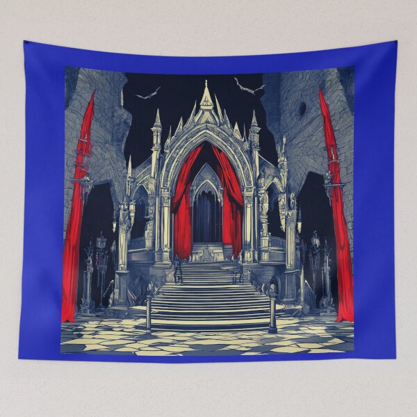 Item preview, Count Dracula's lair, the perfect place for Halloween. designed and sold by Zofia Sosnecka.