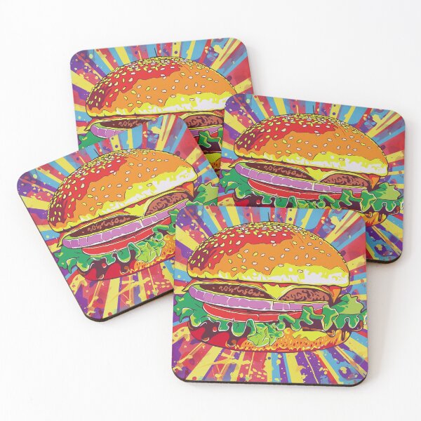 Item preview, Hamburger Pop Art 2 designed and sold by AstroRisq.