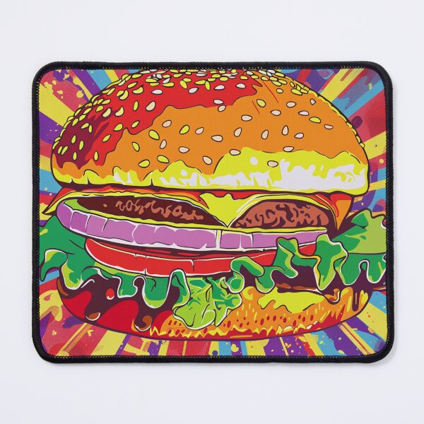 Item preview, Hamburger Pop Art 2 designed and sold by AstroRisq.