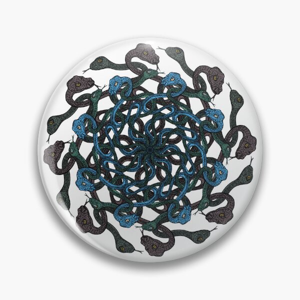 Item preview, Snake Mandala designed and sold by DaveDanchuk.