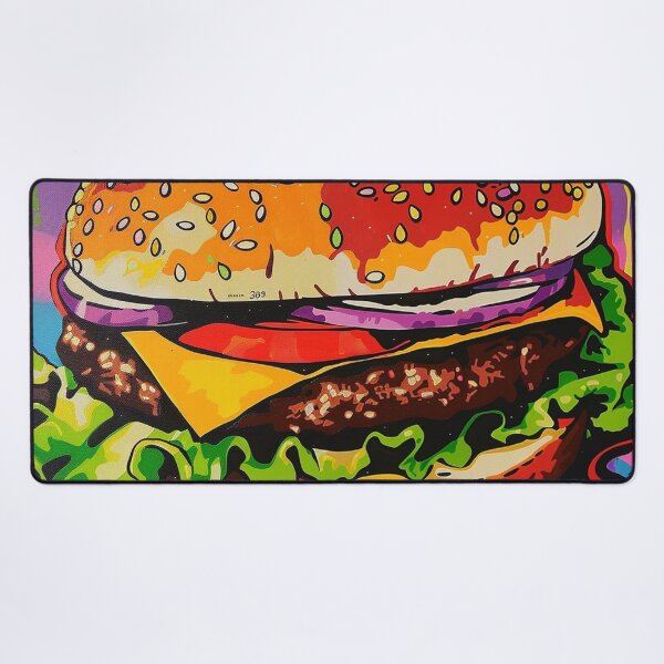 Item preview, Hamburger Pop Art 3 designed and sold by AstroRisq.