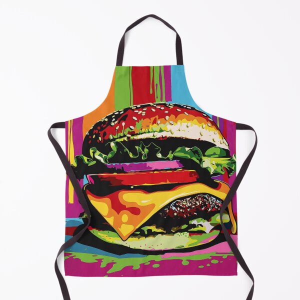 Item preview, Arte pop de hamburguesa 4 designed and sold by AstroRisq.