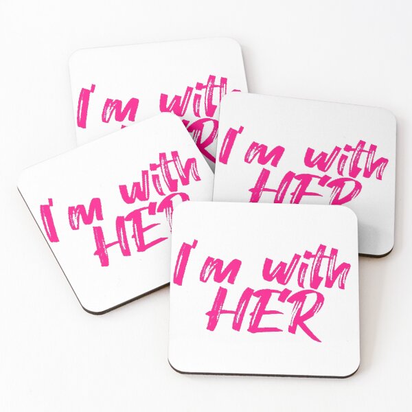 Item preview, Kamala Harris "I'm With Her" designed and sold by Heritagix.