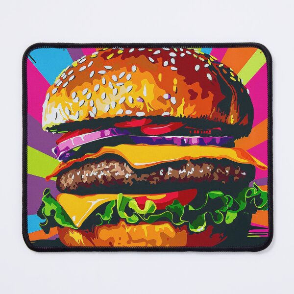 Item preview, Hamburger Pop Art 5 designed and sold by AstroRisq.