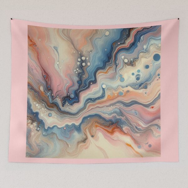 Item preview, Poured Pastel Paint #1  designed and sold by Paragon-Art.
