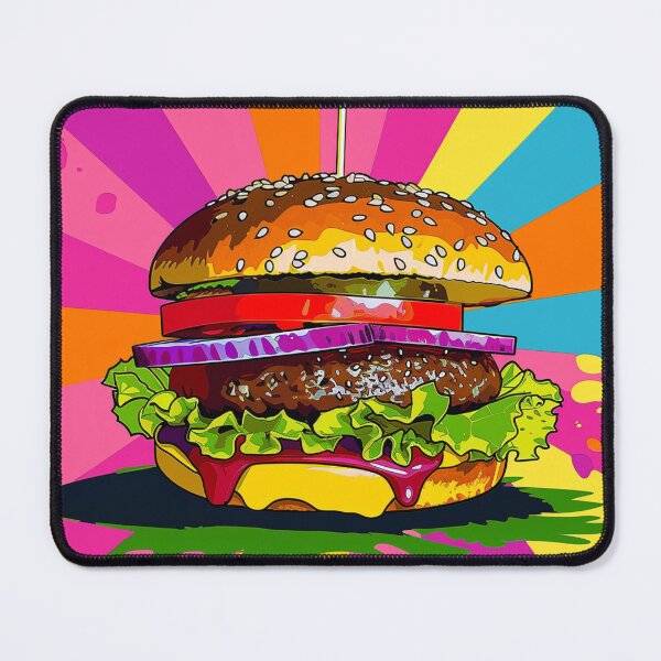 Item preview, Hamburger Pop Art 6 designed and sold by AstroRisq.