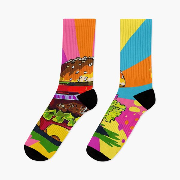 Item preview, Hamburger Pop Art 6 designed and sold by AstroRisq.