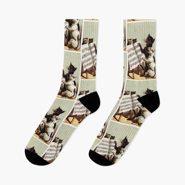 Item preview, 19th C. Singing Cats designed and sold by historicimage.