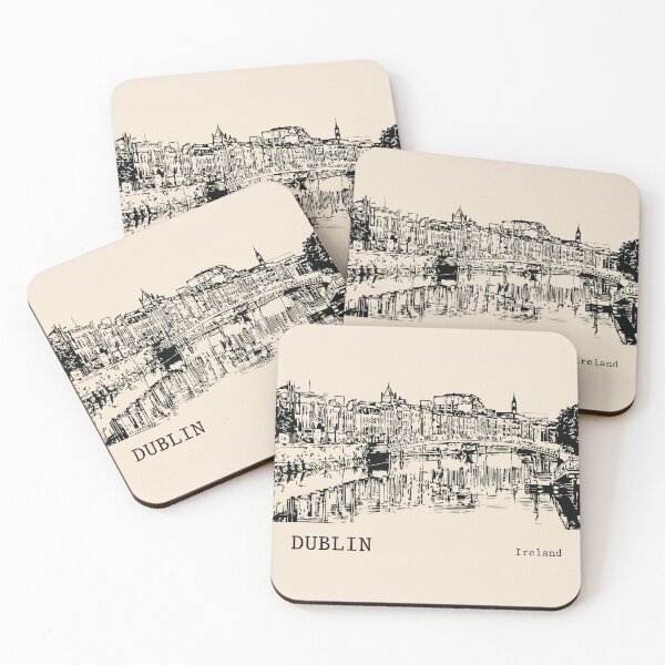 Item preview, Dublin Ireland designed and sold by Lakeric Cityscapes.