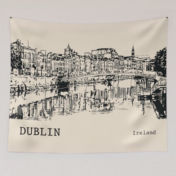 Item preview, Dublin Ireland designed and sold by Lakeric Cityscapes.