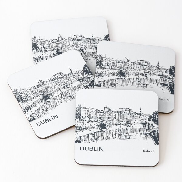 Item preview, Dublin Ireland designed and sold by Lakeric Cityscapes.