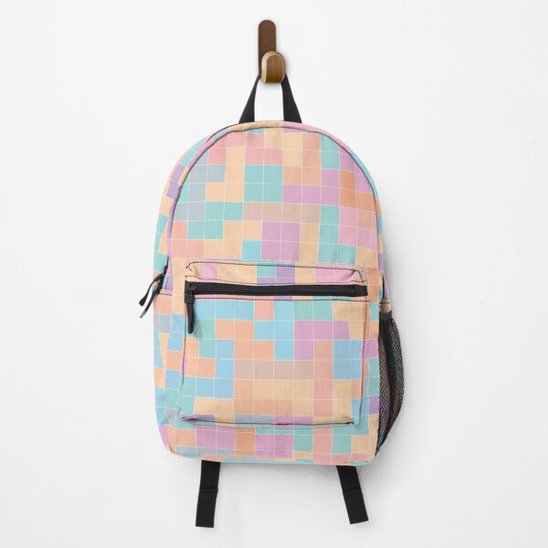 Item preview, Pastel tetris designed and sold by TheGlitchStitch.