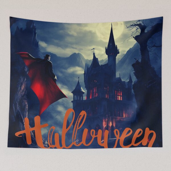 Item preview, Count Dracula's lair, the perfect place for Halloween. designed and sold by Zofia Sosnecka.