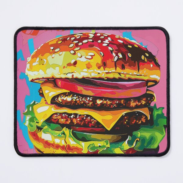 Item preview, Hamburger Pop Art 7 designed and sold by AstroRisq.