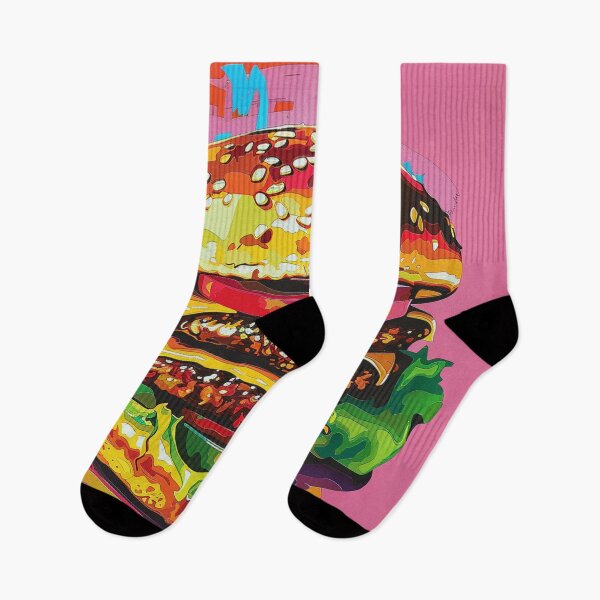 Item preview, Hamburger Pop Art 7 designed and sold by AstroRisq.