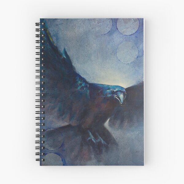 Item preview, Painting of Bran the Raven from Toronto Zoo designed and sold by BethanyAiken.