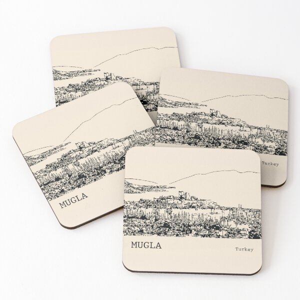 Item preview, Mugla Turkey designed and sold by Lakeric Cityscapes.