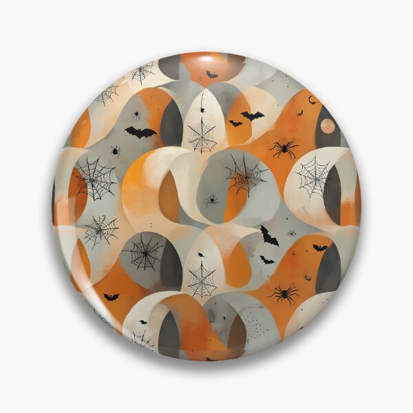 Item preview, Boho Halloween Pattern: Cozy Elegance with a Minimalist Twist designed and sold by DEEPDesignsART.