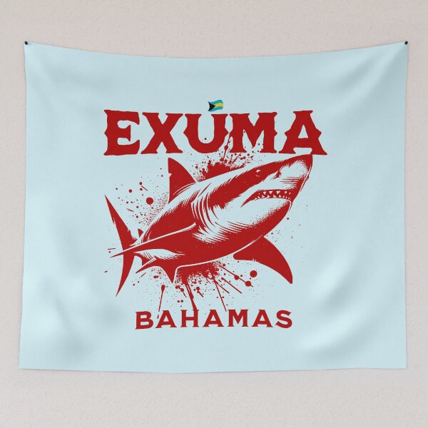 Item preview, Bahamas Souvenir Gift : Exuma Bahamas Shark designed and sold by shoptshirtswag.