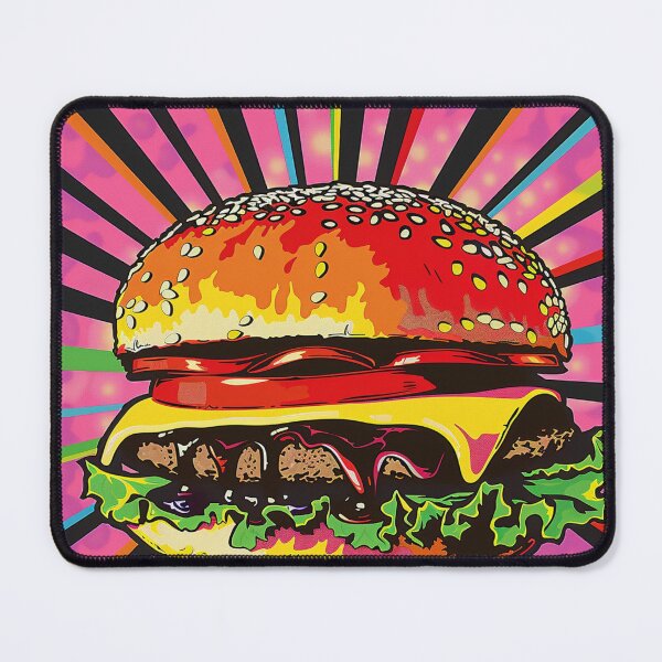 Item preview, Hamburger Pop Art 8 designed and sold by AstroRisq.