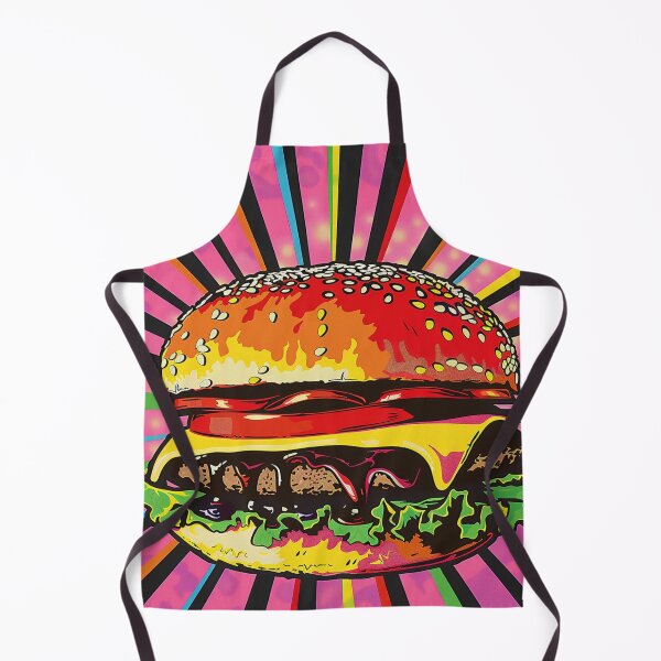 Item preview, Arte pop de hamburguesa 8 designed and sold by AstroRisq.