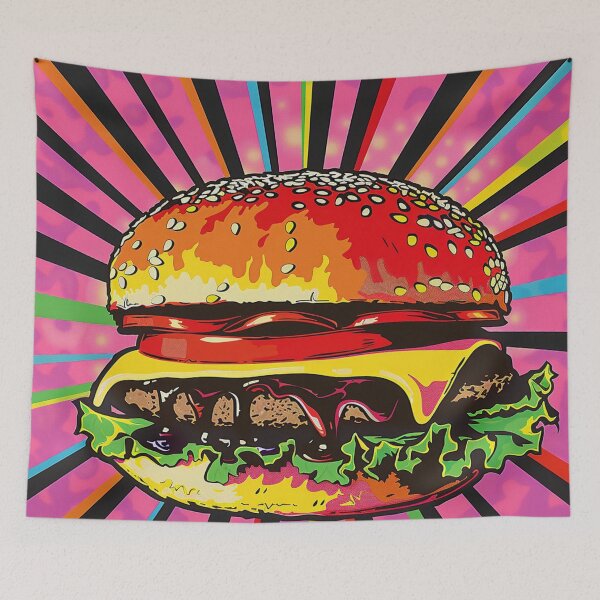 Item preview, Hamburger Pop Art 8 designed and sold by AstroRisq.