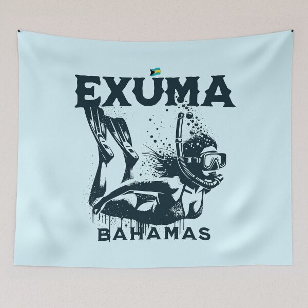 Item preview, Bahamas Souvenir Gift : Exuma Bahamas Dive Bahamas Snorkeling designed and sold by shoptshirtswag.