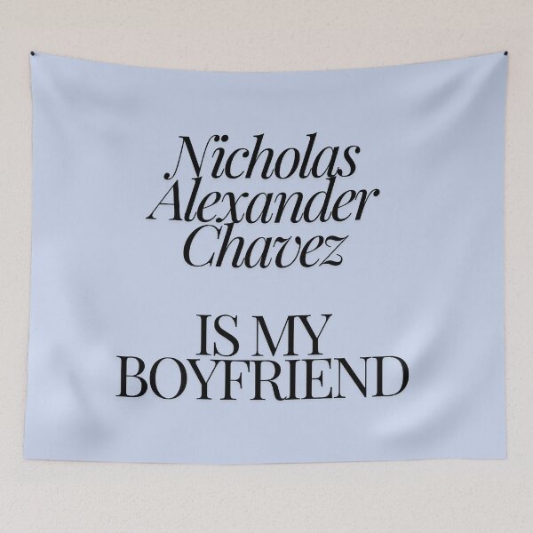Item preview, Nicholas Alexander Chavez Print designed and sold by Femme Pastel Collective.