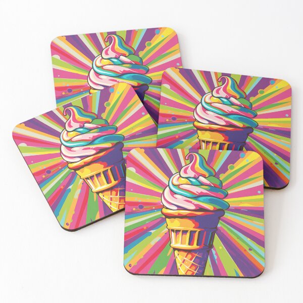 Item preview, Ice Cream Cone Pop Art 1 designed and sold by AstroRisq.