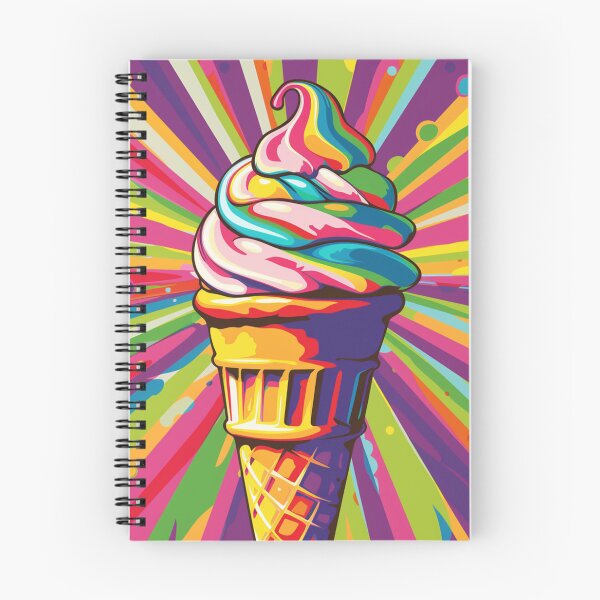 Item preview, Ice Cream Cone Pop Art 1 designed and sold by AstroRisq.