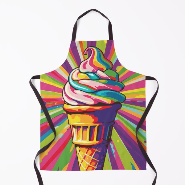 Item preview, Ice Cream Cone Pop Art 1 designed and sold by AstroRisq.