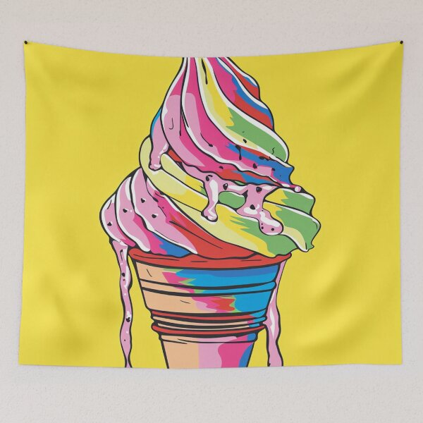 Item preview, Ice Cream Cone Pop Art 2 designed and sold by AstroRisq.