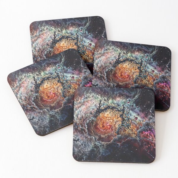 Item preview, abstract nebula space epic explosion colourful / dejco domin designed and sold by dejco.art.