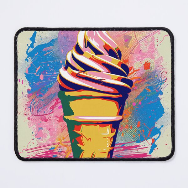Item preview, Ice Cream Cone Pop Art 4 designed and sold by AstroRisq.