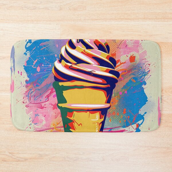 Item preview, Ice Cream Cone Pop Art 4 designed and sold by AstroRisq.