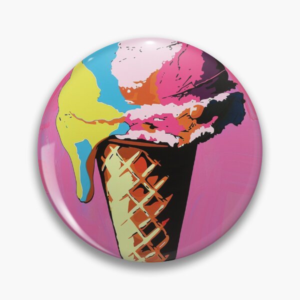 Item preview, Ice Cream Cone Pop Art 5 designed and sold by AstroRisq.