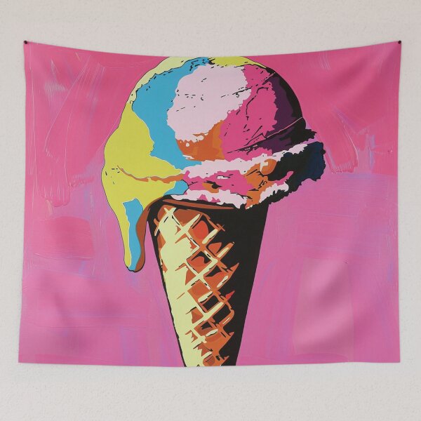 Item preview, Ice Cream Cone Pop Art 5 designed and sold by AstroRisq.