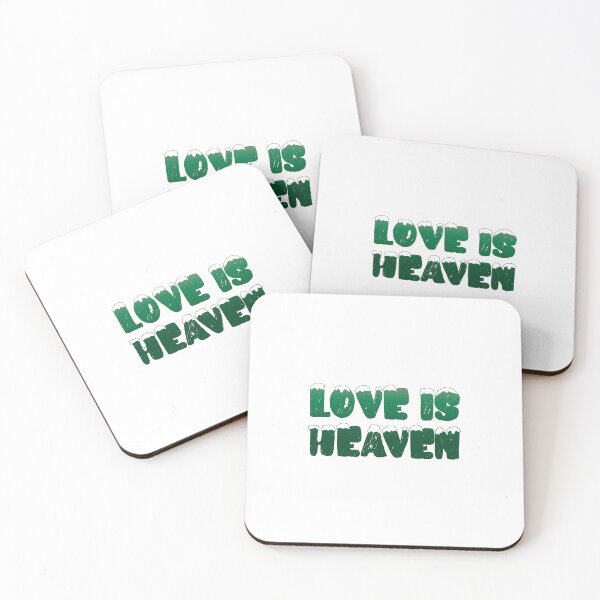Item preview, Love is Heaven themed cloth designed and sold by Combat Skies.