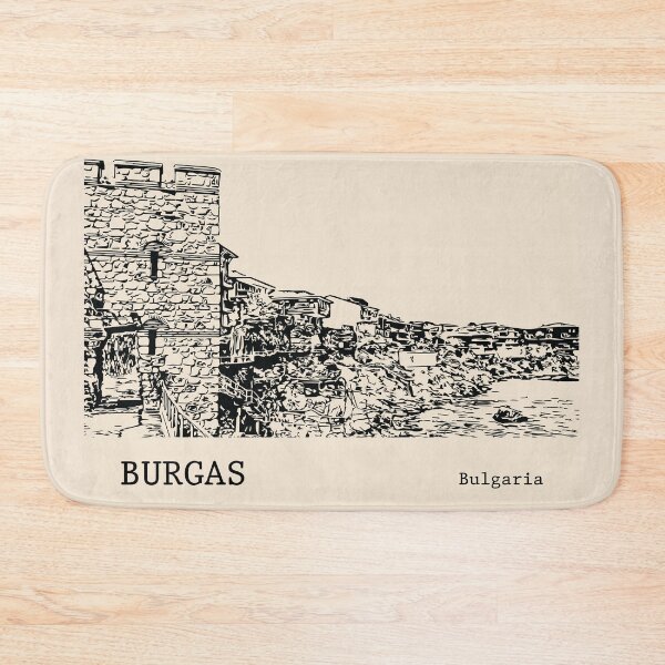 Item preview, Burgas Bulgaria designed and sold by Lakeric Cityscapes.