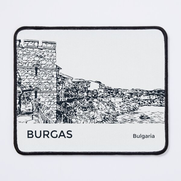 Item preview, Burgas Bulgaria designed and sold by Lakeric Cityscapes.
