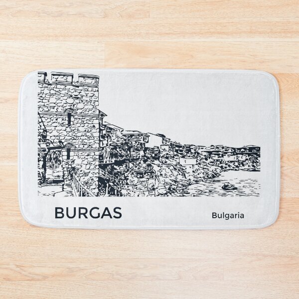 Item preview, Burgas Bulgaria designed and sold by Lakeric Cityscapes.