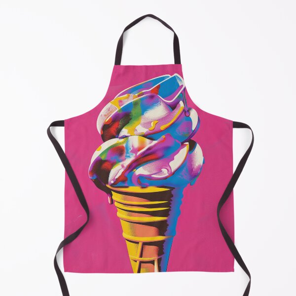 Item preview, Ice Cream Cone Pop Art 6 designed and sold by AstroRisq.