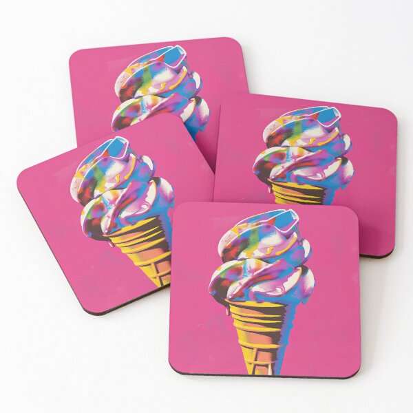 Item preview, Ice Cream Cone Pop Art 6 designed and sold by AstroRisq.