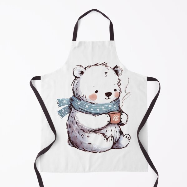 Item preview, Snow bear enjoying coco designed and sold by islandboy86.