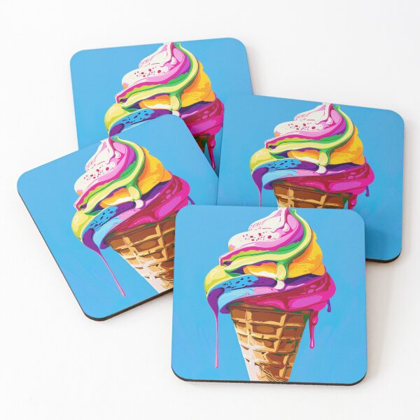 Item preview, Ice Cream Cone Pop Art 7 designed and sold by AstroRisq.