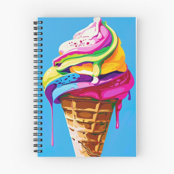 Item preview, Ice Cream Cone Pop Art 7 designed and sold by AstroRisq.