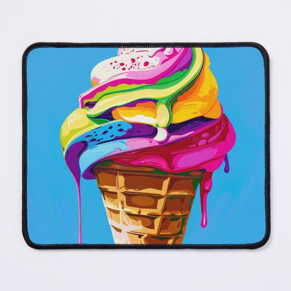 Item preview, Ice Cream Cone Pop Art 7 designed and sold by AstroRisq.