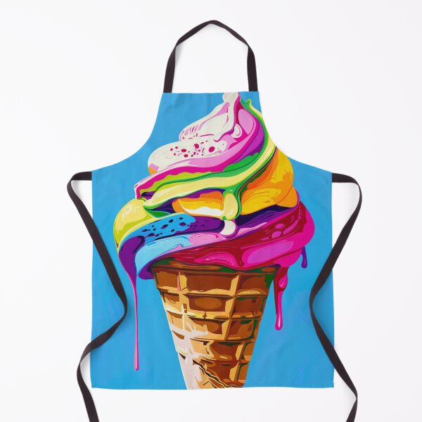 Item preview, Ice Cream Cone Pop Art 7 designed and sold by AstroRisq.