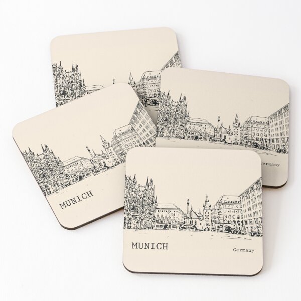 Item preview, Munich Germany designed and sold by Lakeric Cityscapes.